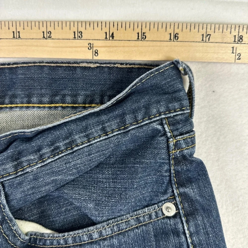 Levis 514 Mens Straight Fit Jeans Blue Denim Medium Wash W34 L31 00514-0621